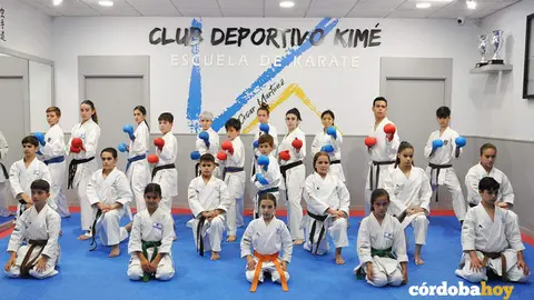Los participantes del Club Kim&eacute; que ir&aacute;n al Campeonato