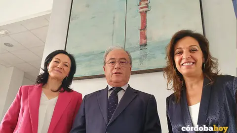 Rafi Cresp&iacute;n, Antonio D&iacute;az e Isabel Ambrosio, en CECO