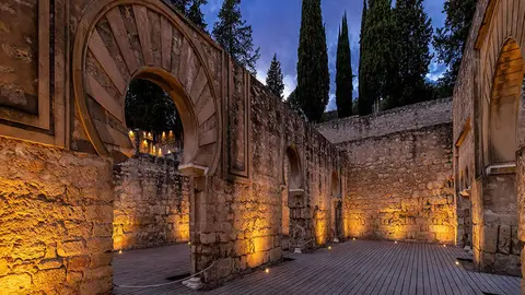 Medina Azahara de noche FOTO ARTENCORDOBA