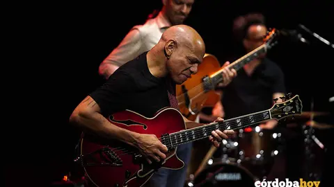 Actuaci&oacute;n de Peter Bernstein, Mark Whitfield y Jesse Van Ruller en el Festival de la Guitarra de C&oacute;rdoba 2022