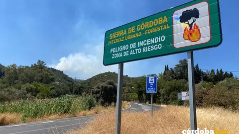 Incendio en la Sierra de C&oacute;rdoba