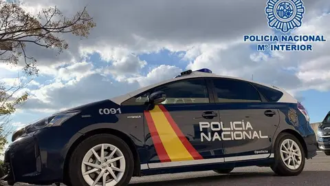 Veh&iacute;culo de la Polic&iacute;a Nacional