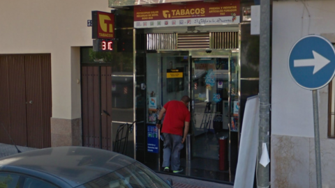 Despacho de Loter&iacute;a donde ha sido validado el boleto ganador
