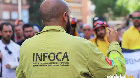 Concentraci&oacute;n de apoyo a los bomberos forestales