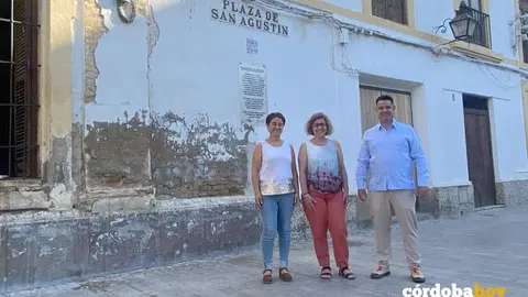 Irene Ruiz, Alba Doblas y Pedro Garc&iacute;a en San Agust&iacute;n