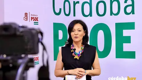 Rafi Cresp&iacute;n (PSOE), en la sede de su partido en C&oacute;rdoba
