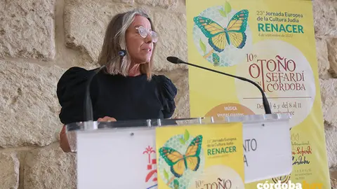 Isabel Alb&aacute;s presenta el X Oto&ntilde;o Sefard&iacute; de C&oacute;rdoba