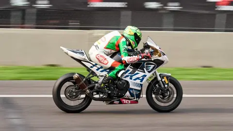 Andrea Sibaja en acci&oacute;n