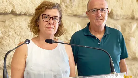 Alba Doblas y Antonio de la Rosa