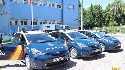 Veh&iacute;culos de la Polic&iacute;a Nacional de C&oacute;rdoba