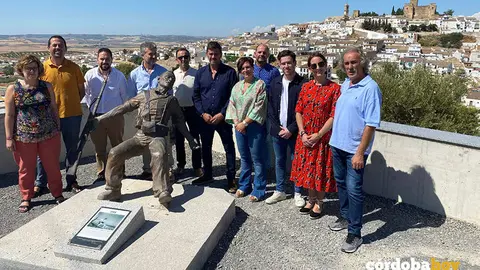 El grupo provincial de IU y el municipal en Espejo