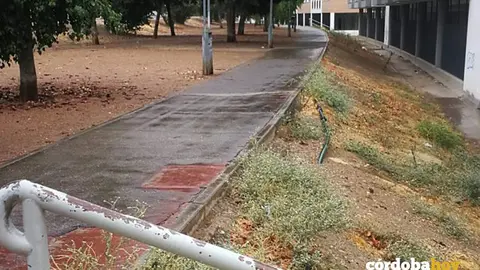 Acera de San Juli&aacute;n, en el Distrito Sur