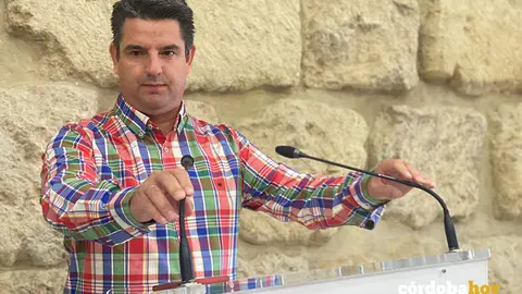 Pedro Garc&iacute;a, portavoz de IU en el Ayuntamiento