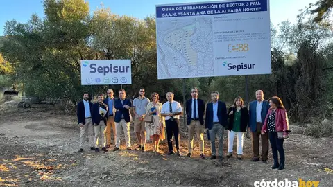 Arranque de las obras de Santa Ana de La Albaida Norte
