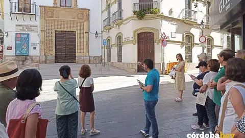 Participantes en la primera ruta de la C&oacute;rdoba nobiliaria en verano