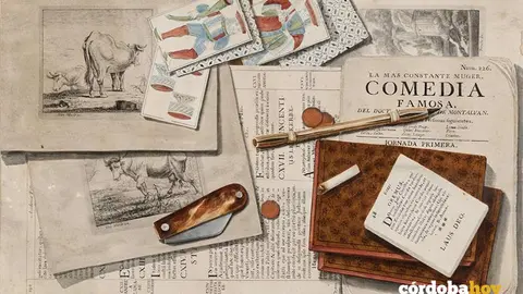 'Mesa De Papeles Revueltos', Dibujo Del Artista Cordob&eacute;s Jos&eacute; P&eacute;rez Ruano Fechado En 1782, Que Se Expondr&aacute; En El Metropolitan De Nueva York