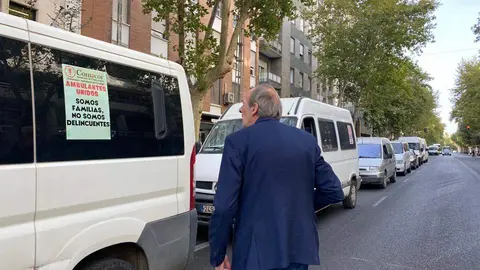 Protesta de los vendedores ambulantes por la capital cordobesa