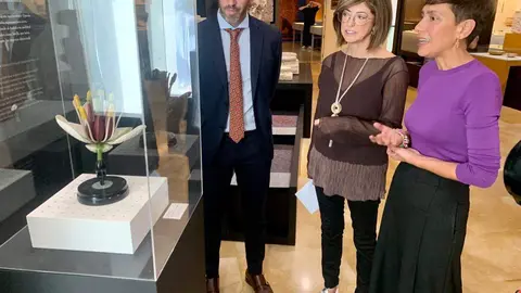 Una de las seis maquetas expuestas en el Arqueol&oacute;gico por FLORA