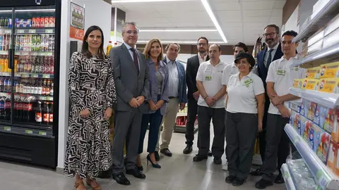 Roc&iacute;o Blanco en la visita a Prossima Market de la Fundaci&oacute;n Prode en C&oacute;rdoba