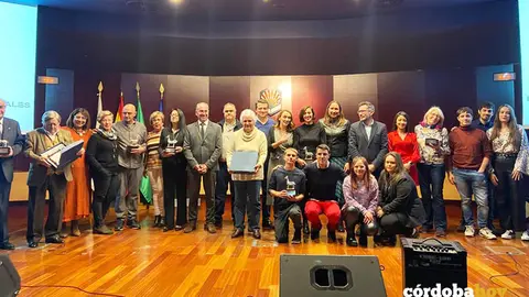 Entrega de los Cervatillos de Plata, en una edici&oacute;n anterior