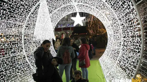 Iluminaci&oacute;n navide&ntilde;a en Hinojosa del Duque 2022