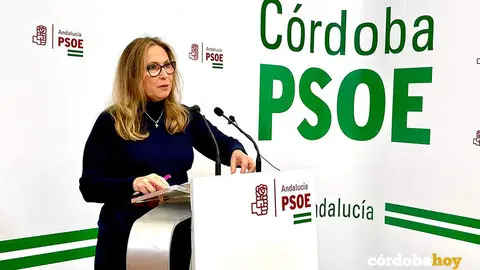 La senadora por el PSOE de C&oacute;rdoba Mar&iacute;a de los &Aacute;ngeles Luna
