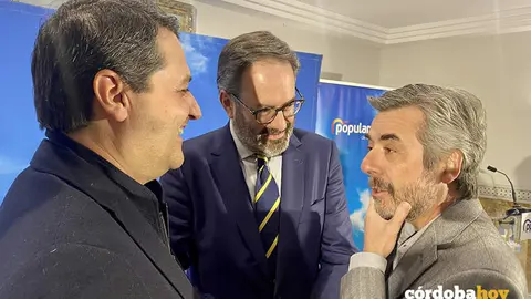 Jos&eacute; Mar&iacute;a Bellido, Adolfo Molina y Miguel &Aacute;ngel Torrico