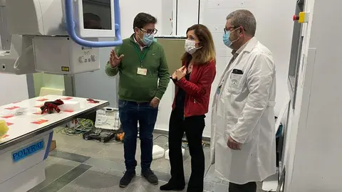Nuevo equipo de radiodiagn&oacute;stico en el Hospital de Montilla