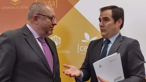 Manuel Torralbo y Jos&eacute; Antonio Nieto en la UCO