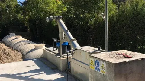 Una de las depuradoras de Santa Mar&iacute;a de Trassierra