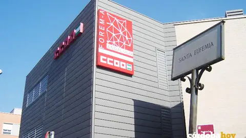 El edificio de Forem-A de CCOO en la capital cordobesa