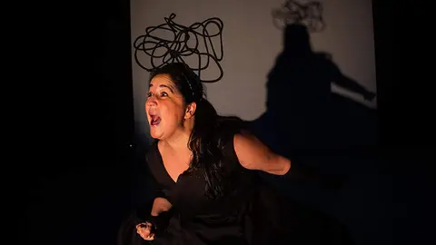 Nuqui Fern&aacute;ndez protagoniza la obra 'Menina. Soy una puta obra de Vel&aacute;zquez'