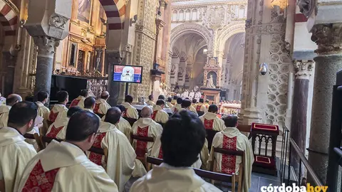 Sacerdotes de la Di&oacute;cesis de C&oacute;rdoba en la Mezquita-Catedral