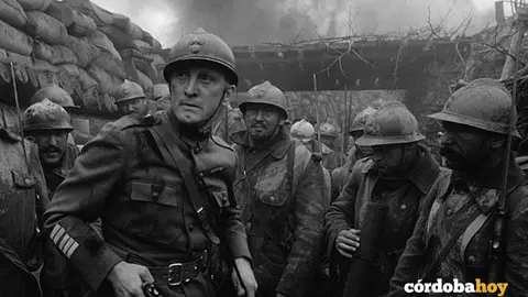 Kirk Douglas en 'Senderos de gloria'
