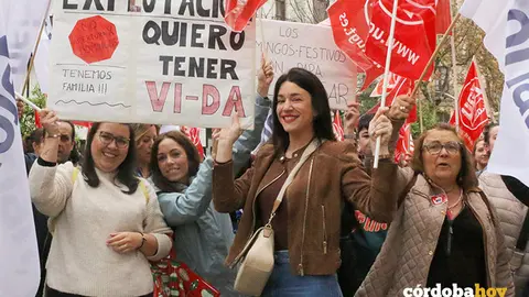 Protesta masiva en 2023 por el nuevo horario laboral del comercio en C&oacute;rdoba