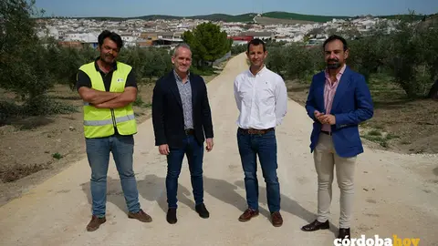 La v&iacute;a pecuaria desde Ca&ntilde;ete a Baena reformada