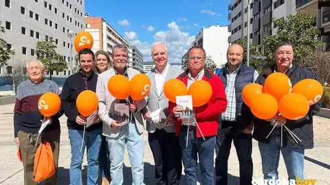 Campa&ntilde;a de Ciudadanos por las calles de la capital