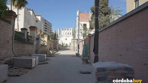 As&iacute; est&aacute; quedando el nuevo acceso a Orive por Capitulares