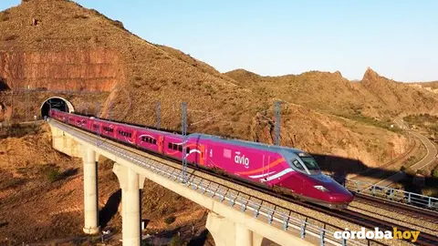Un tren AVLO