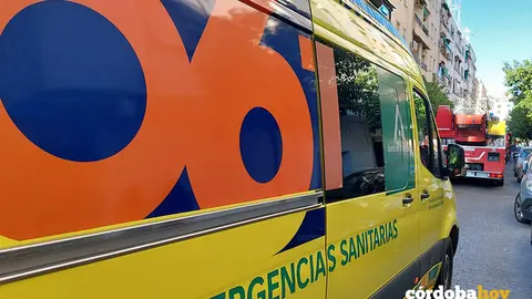 El 061 en el incendio de Los Alderetes FOTO CORDOBAFIRE