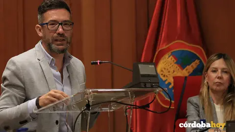Jos&eacute; Antonio Romero, en el debate del estado de la ciudad FOTO RAFA MELLADO SENIOR