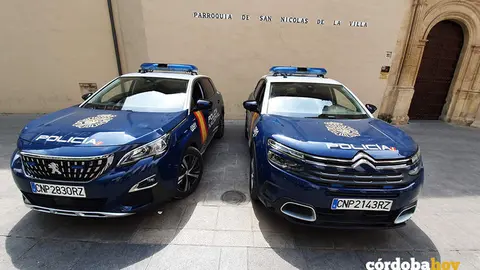 Veh&iacute;culos de la Polic&iacute;a Nacional