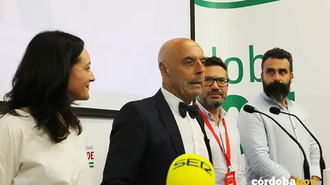 Antonio Hurtado, en su comparecencia tras los resultados