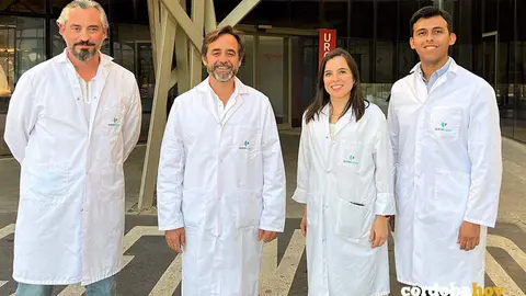 Los doctores Rubio, Romero, Bautista y Baldivieso