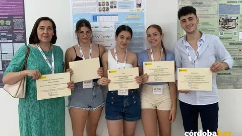 La representaci&oacute;n cordobesa en en el Certamen de J&oacute;venes Investigadores de M&aacute;laga