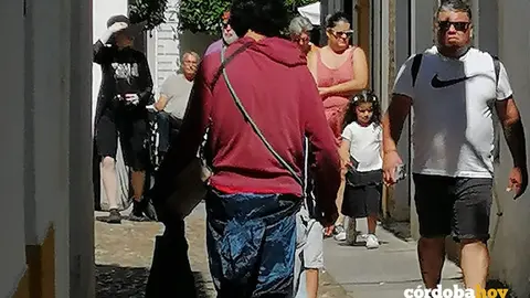 Uno de los supuestos ladrones de la zona del Casco captado por la vecindad