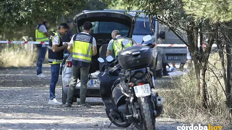 La Polic&iacute;a en el lugar de los hechos