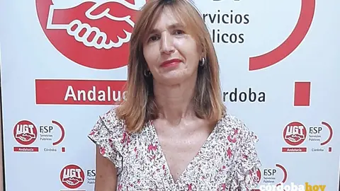 Mari Carmen Heredia Lozano, secretaria provincial de Sanidad y Servicios Sociosanitarios de UGT SP en C&oacute;rdoba