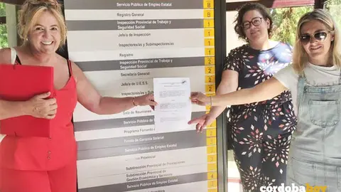 Las delegadas de CCOO denuncia a la empresa ADL de Montemayor
