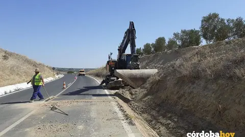 Obras de la Junta en carreteras de la provincia de C&oacute;rdoba este verano